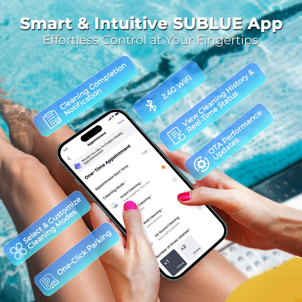 Sublue BN Pro Robotic Pool Cleaner