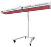 Movable red light therapy light.