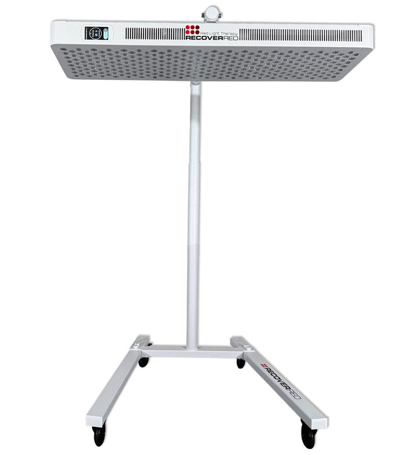 Rolling red light therapy light.